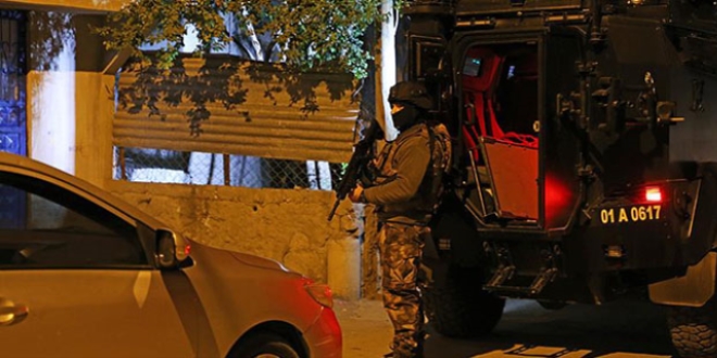 Adana'da terör operasyonu: 15 gözaltı