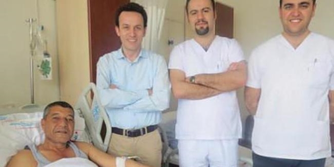 Kanser hastası robotik ameliyatla sağlığına kavuştu