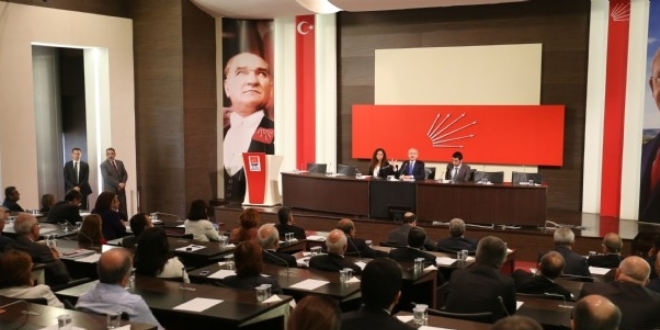 CHP PM'nin olağanüstü toplantısı sona erdi