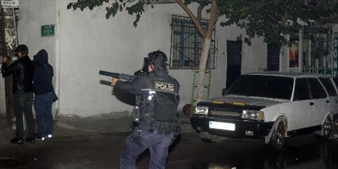 Bursa'da, izinsiz gösteri: 8 kişi gözaltına alındı