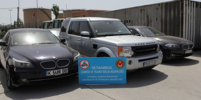 Bulgaristan plakalı lüks otomobil vurgunu