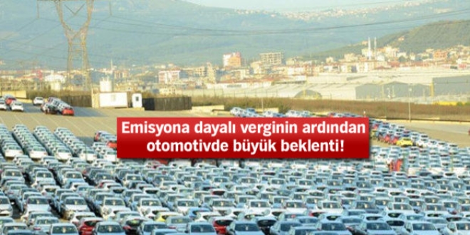 Emisyona dayalı vergi, hurda teşviki getirir