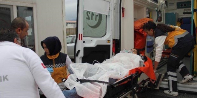 Samsun'da lisede yangın: 2 öğrenci hastaneye kaldırıldı