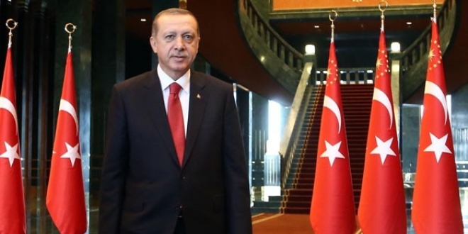 Cumhurbakan Erdoan'dan 10 Kasm mesaj