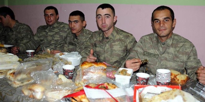 Mehmetçiği duygulandıran destek