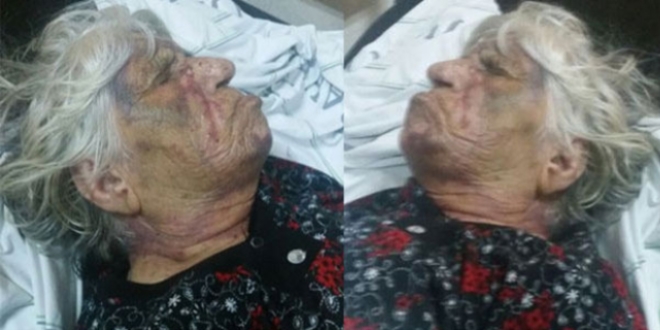 Manisa'da 90 yaşındaki kadını dövüp sokağa attılar