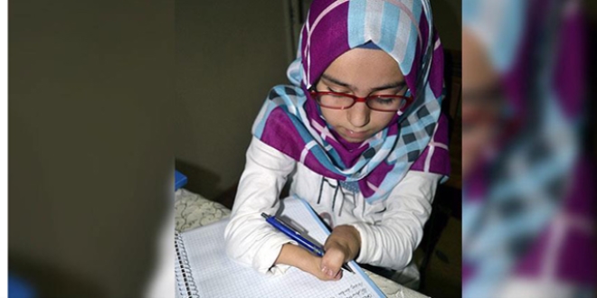 Kader'in tek dileği kalem tutabilmek