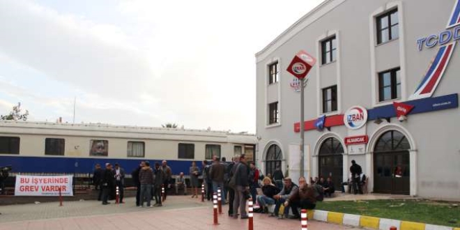 İZBAN'ın 5 günlük grevdeki kaybı 1 milyon 250 bin lira