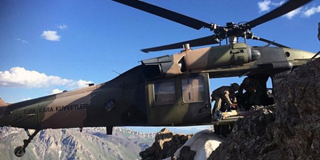 'Helikopterin inmesi bile imkansız ama...'