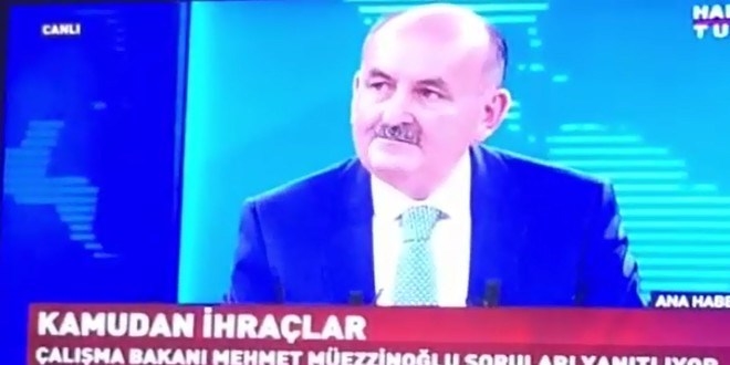 Kamuda 12 bin 578 kişi görevine iade edildi