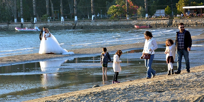 Muğla'da hava sıcaklığı 21 dereceye ulaştı