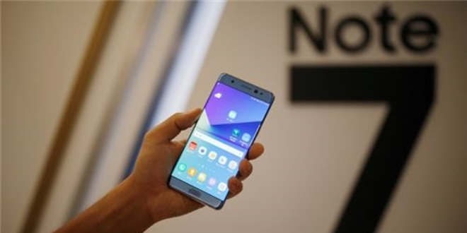 Samsung'dan srekli 'Galaxy Note 7' aklamas