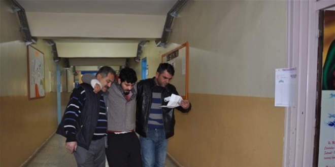 Kazada yaralanan gen� KPSS'ye destekle girdi