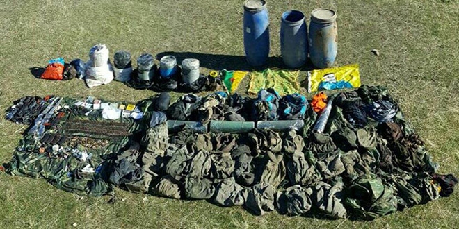 Van'da �ok say�da m�himmat ve patlay�c� bulundu