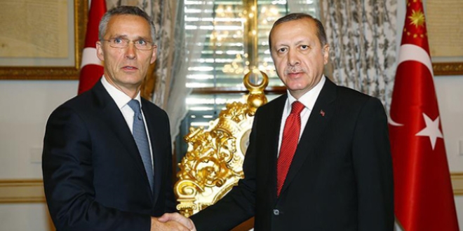 Erdoğan NATO Genel Sekreterini kabul etti