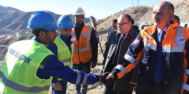 Müezzinoğlu maden faciası bölgesinde incelemede bulundu