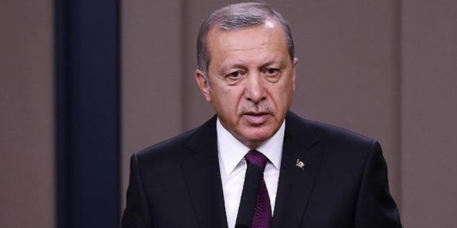 Erdoğan'dan şehit ailesine taziye telgrafı