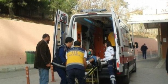 Polise ate� a�an ki�i, baca��ndan vurularak yakaland�