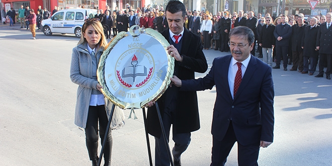 Öğretmenler günü için 7 ilde tören düzenlendi