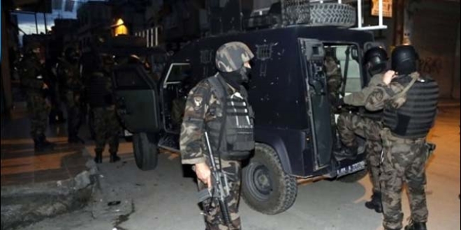 Gaziantep'te terr operasyonu: 16 kii gzaltna alnd