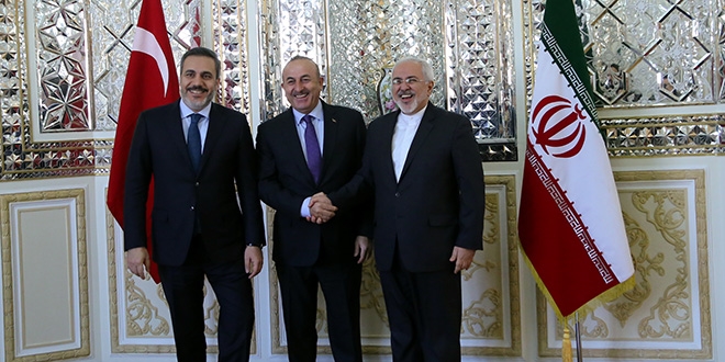 M�T M�ste�ar� ve Bakan �av��o�lu �ran'da