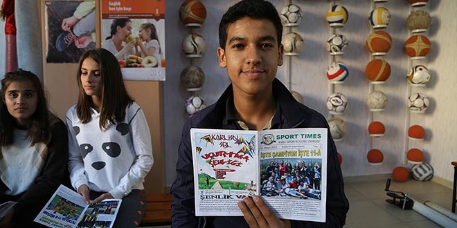 Okul dergisiyle gazetecili�e ilk ad�m