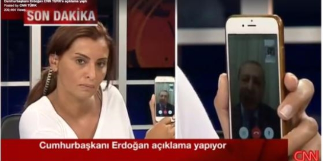 15 Temmuz gecesi, Erdoan TV'ye nasl kt?