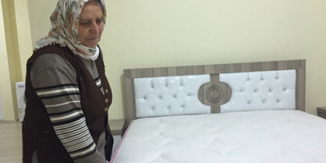 Şehidin baba ocağının eşyaları da yenilendi