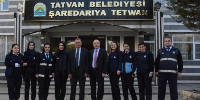 Bitlis'te kadın zabıtalar görev başında