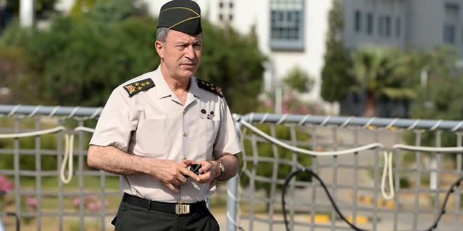 Orgeneral Akar, Başbakanı arayarak bilgi verdi