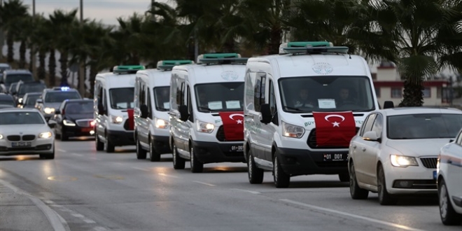 Adana'da yangnda hayatn kaybedenlerin cenazesi, yerlerine ulatrld
