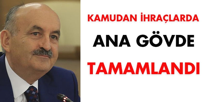 Kamudan ihraçlarda ana gövde tamamlandı