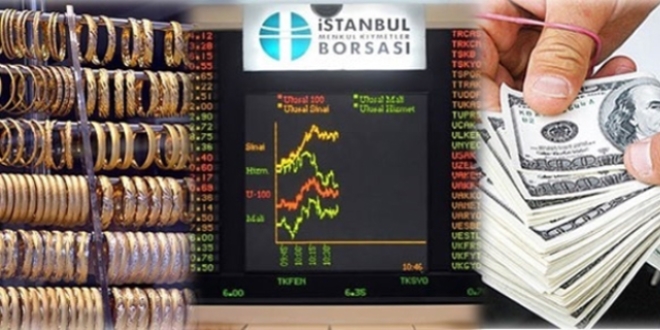 Bu hafta borsa kaybettirdi, altın ve döviz kazandırdı