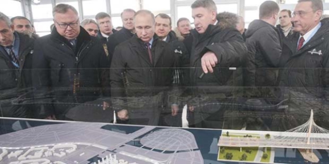Türk firmasının dev projesini Putin açtı
