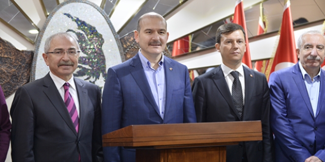 Bakan Soylu, Mardin Valiliğini ziyaret etti