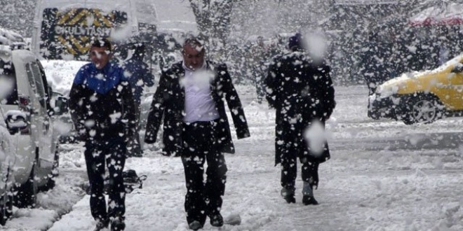 Meteoroloji'den yoğun kar uyarısı