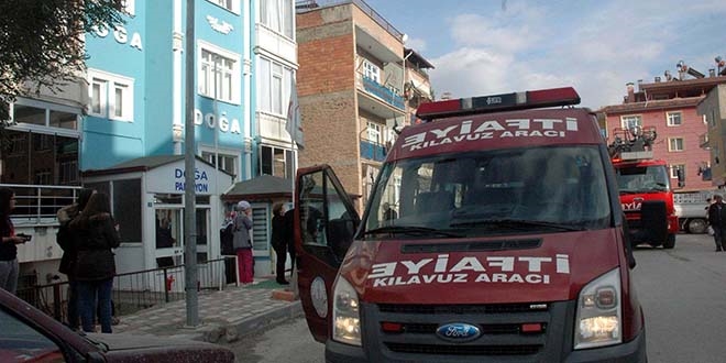 Üniversite öğrencilerinin kaldığı özel yurtta yangın
