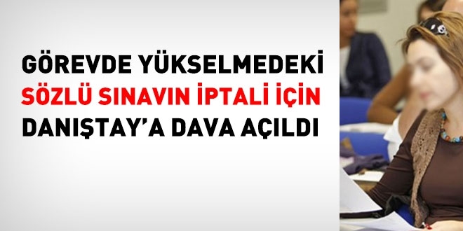 GYS'deki sözlü sınavın iptali için dava açıldı