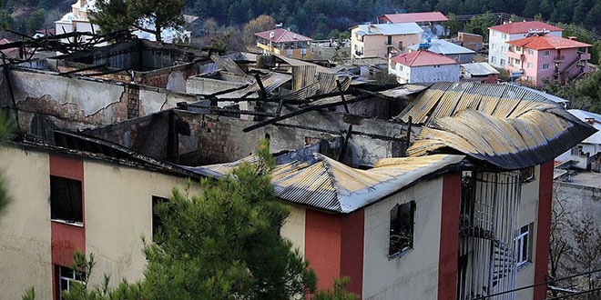 Yurt yangınında 'itfaiyenin ekipmanı yetersizdi'