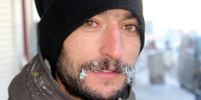 Ardahan'da hava sıcaklığı eksi 32 dereceyi gördü