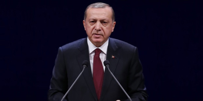 Cumhurbakan Erdoan'dan smet Sezgin iin taziye mesaj