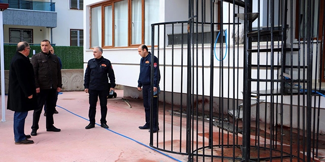 KYK müdürü'nden 'yangın merdiveni' açıklaması