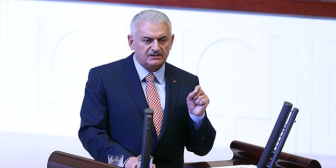Başbakan Yıldırım TBMM'de