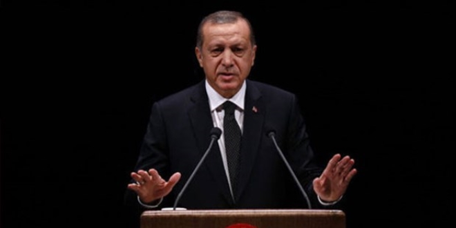 Cumhurbakan Erdoan'dan yeni anayasa aklamas
