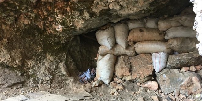 Tunceli'de PKK'ya ait yaamsal malzeme ele geirildi