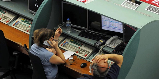 Borsa g�n� y�kseli�le tamamlad�