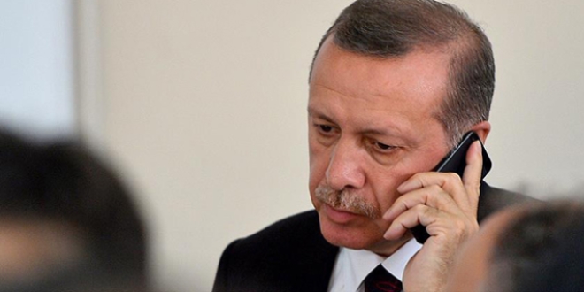 ngiltere'den, Cumhurbakan Erdoan'a taziye telefonu