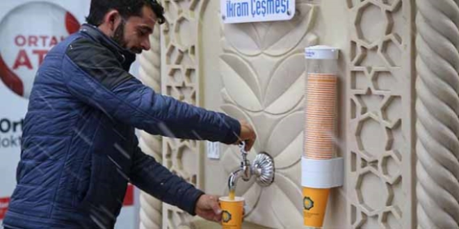 Diyarbakır'da vatandaşlara ücretsiz çorba