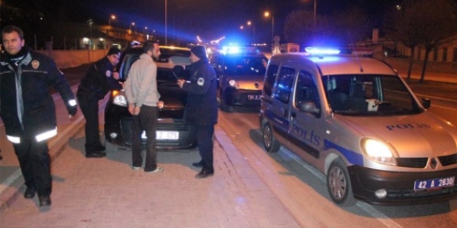 Konya'da polis-pheli kovalamacas