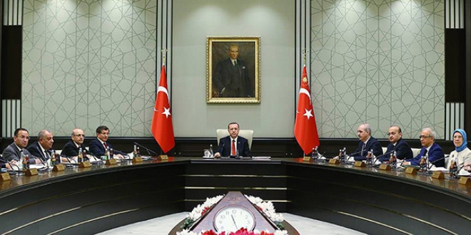 Beştepe'de güvenlik toplantısı sona erdi